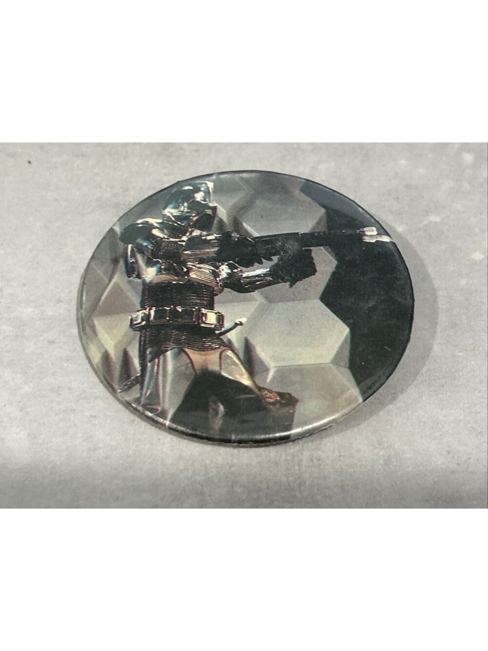 Vintage Battlestar Galactica Cylon Movie Promo Button Pinback Sci-Fi 2.25"